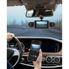 LTG Nova Wifi Destekli Araç Içi Kamera 170 Derece Geniş Açılı Loop Kayıt Özellikli