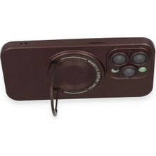 İlk El Grup Ieg™  Iphone 14 Pro Kılıf Lukka Magneticsafe Kapak - Kahverengi