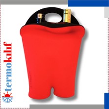 Termokılıf 2'li Şişe Termo Taşıma Çantası