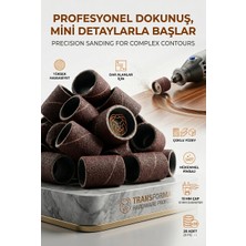 Transformacion 20'li 13 mm Yüzük Zımpara Seti | Detay Işleme & Çapak Alma 723049