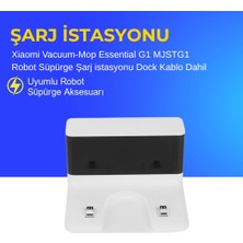 Ümit Maker Xiaomi Vacuum-Mop Essential G1 MJSTG1 Robot Süpürge Şarj istasyonu Dock Kablo Dahil