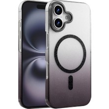 LTG Nova Iphone 16 Glossy Magsafe Kapak - Siyah