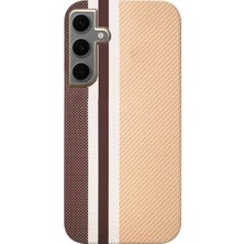 LTG Nova Galaxy S24 Besa Magsafe Kapak - Krem