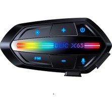 X63 Interkom Seti (Su Geçirmez Bluetooth Kulaklık)