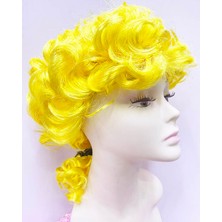 Cm Store Marquis Baroque Peruk Barok Dönem Yargıç Peruğu Sarı Renk (5067)