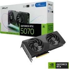 Pny Geforce Rtx 5070 Oc 12GB Dual-Fan Slim Gddr7 192BIT (VCG507012DFSXPB1-O)