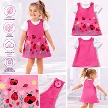 Melodi Kids Kız Bebek 2 Parça Elbise