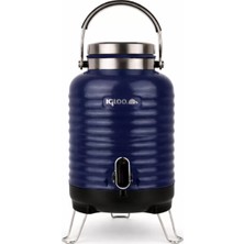 Çelik Family Termos - Igloo - Barrel - 5 Lt - Lacivert - 205865