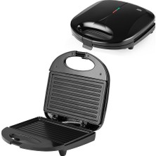 Cm Store Mini Elektrikli Tost Makinesi 2 Dilim  Yapışmaz Yüzey - Kilitlenebilir Kapak 750W SSM-2588 (5067)