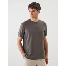 Lc Waikiki Yeni Sezon Bisiklet Yaka Kısa Kollu Baskılı Erkek Tişört