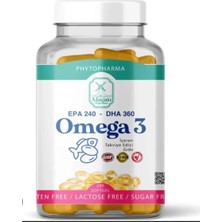 Phytofarma Omega 3 Balık Yağı 670 Mg With Vitamin E , 200 Adet Softgel