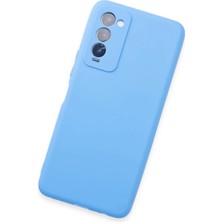 İlk El Grup Ieg™  Tecno Camon 18 Kılıf First Silikon - Mavi