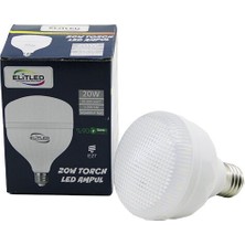 Cm Store Elitled El-08-Y2 20W Torch LED Bulb Ampul Beyaz - 6400K E27 2200 Lümen 20.000 Saat Ömür (5067)