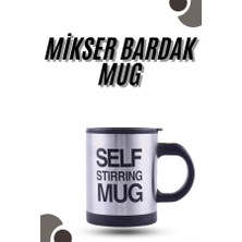Senka Mey Ithalat® Karıştırıcı Özellikli Mikser Kupa Bardak Kompakt Taşınabilir Mug