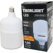 Cm Store Thorlıght 50W E27 Torch T-Shape Beyaz LED Ampul T-50B (5067)