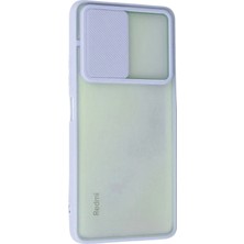 İlk El Grup Ieg™  Xiaomi Redmi Note 10 Pro Kılıf Palm Buzlu Kamera Sürgülü Silikon - Lila