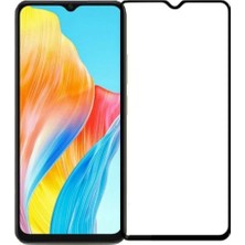 Nettech Oppo A38 Uyumlu 5d Glas Full Cam Koruyucu (Siyah) NT-111491