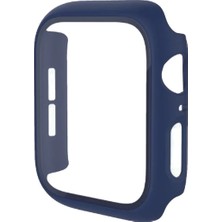 İlk El Grup Ieg™  Apple Watch 41MM Camlı Kasa Ekran Koruyucu - Mavi