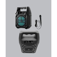 Senka Mey Ithalat® 10W Gücünde Kablosuz Hoparlör – Şarjlı, Fm Radyolu ve Taşınabilir