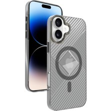 LTG Nova Iphone 16 Stella Pc Sert Magsafe Kılıf - Siyah