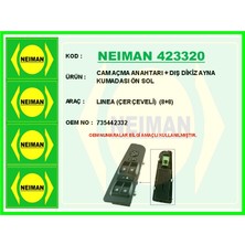 Bescher Zengemtx Cam Açma Anahtari Diş Dikiz Ayna Kumadasi Ön Sol Linea Çerçeveli 8 8