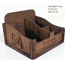 LTG Nova Tuzluk Kürdanlık Ahşap Cafe Tarz