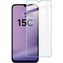 Nettech Xiaomi Redmi 15C Uyumlu 5d Glas Full Cam Koruyucu (Siyah) NT-115827