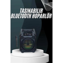 Senka Mey Ithalat® Yeni Nesil Bluetooth Hoparlör USB Tf Kart Girişli Çoklu Bağlantı