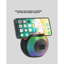 Senka Mey Ithalat® Rgb Işıklı Taşınabilir Kablosuz Bluetooth Hoparlör