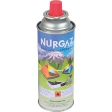 Senka Mey Ithalat® Nurgaz Ng 207 Valfli Basınçlı Kartuş 220 gr