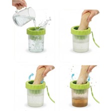 Senka Mey Ithalat® Taşınabilir Köpek Ayak Temizleme Aparatı Silikon Fırçalı