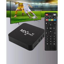 Senka Mey Ithalat® Akıllı Android Tv Box – 4K Çözünürlük, 2gb Ram, 16GB Depolama, Hızlı Wi-Fi