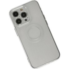 İlk El Grup Ieg™  Iphone 14 Pro Kılıf Santa Lens Silikon - Şeffaf