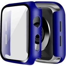 İlk El Grup Ieg™  Apple Watch 38MM Camlı Kasa Ekran Koruyucu - Lacivert