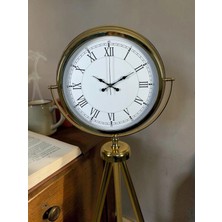 Senka Mey Ithalat® Prestige Roma Gold Tripod Ayaklı Saat