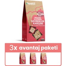 Nustil Organik Gevrekler Karışımı 250G X3