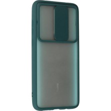 İlk El Grup Ieg™  Xiaomi Redmi Note 8 Pro Kılıf Palm Buzlu Kamera Sürgülü Silikon - Yeşil