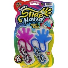 Senka Mey Ithalat® Snap Hand Jaru 2'li Eğlenceli Yapışkan El 1 Paket