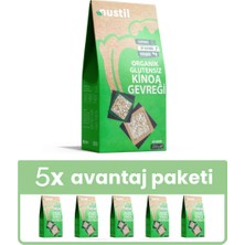Nustil Organik Kinoa Gevreği 250G X5