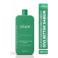 Uraw Sıvı Bıttım Sabunu | Saç Derisi Arındırıcı & Kepek Karşıtı Şampuan 400 ml