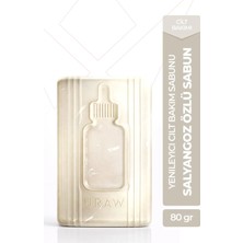 Uraw Kırışıklık ve Yaşlanma Karşıtı Yenileyici Cilt Bakım Sabunu | Salyangoz Özlü Sabun 80 gr