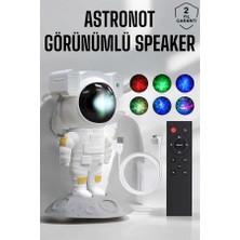 Senka Mey Ithalat® Astronot Görünümlü Projeksiyon Speaker Taşınabilir