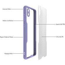 İlk El Grup Ieg™  Samsung Galaxy A02 Kılıf Platin Silikon - Mavi