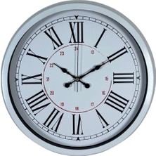 Senka Mey Ithalat® Beyaz 40 cm Roma Rakamlı Şık Duvar Saati