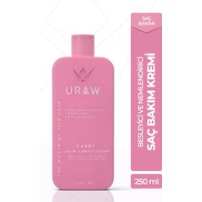 Uraw Pembe Saç Kremi | Saçı Beslemeye & Nemlendirmeye Destekleyici Bakım 250 ml