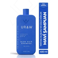 Uraw Mavi Şampuan | Güçlü Kökler & Oluşumu İçin Bakım Şampuanı 400 ml