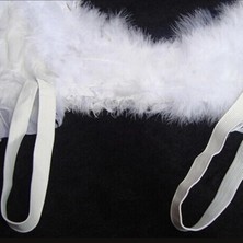 Senka Mey Ithalat® Beyaz Renkli Orta Boy Çocuk Melek Kanadı 30X45 cm