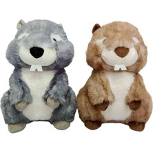 Senka Mey Ithalat® PB31609-23 Peluş Oturan Sincap 23 cm