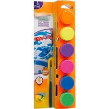 Senka Mey Ithalat® Suluboya Fosforlu Yıkanabilir Fırçalı