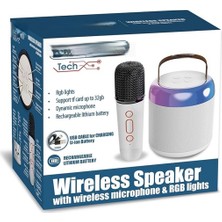 Senka Mey Ithalat® Kablosuz Mikrofonlu ve Işıklı Hoparlör